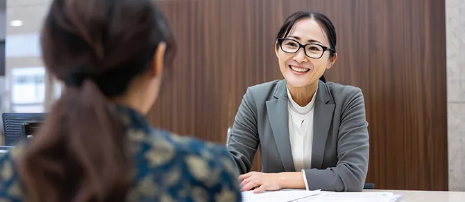 働いている様子